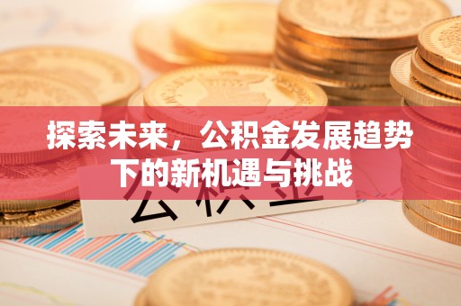 大连探索未来，公积金发展趋势下的新机遇与挑战